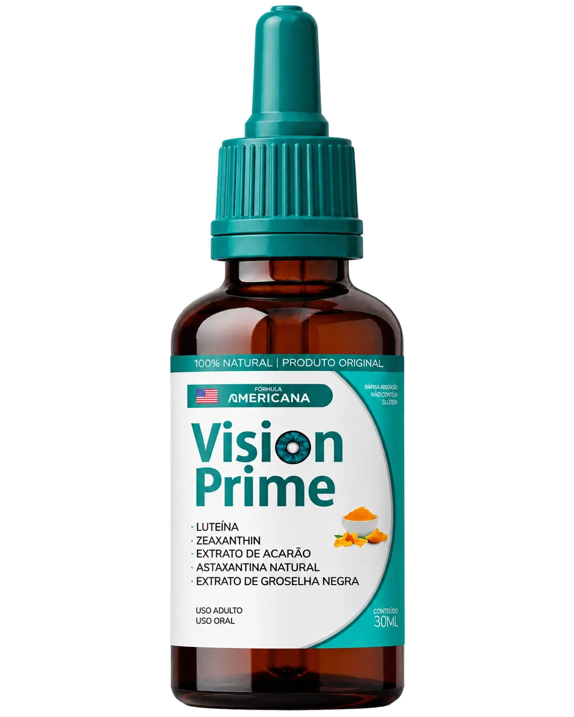 Vision Prime eye drops bottle